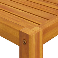 Tavolino da Caffè 68x68x29 cm in Legno Massello di Acacia 311866