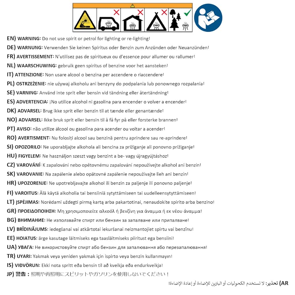 Braciere 67,5x58x22,5 cm in Acciaio 313348