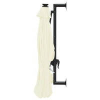 Ombrellone da Giardino a Parete con LED 300 cm Sabbia 312522
