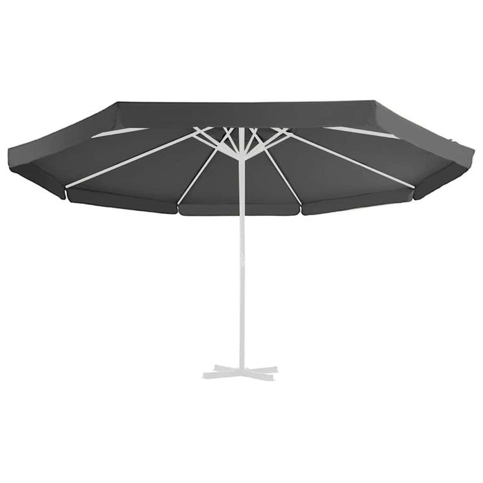 Telo di Ricambio per Tenda da Sole Antracite 500 cm cod mxl 60758