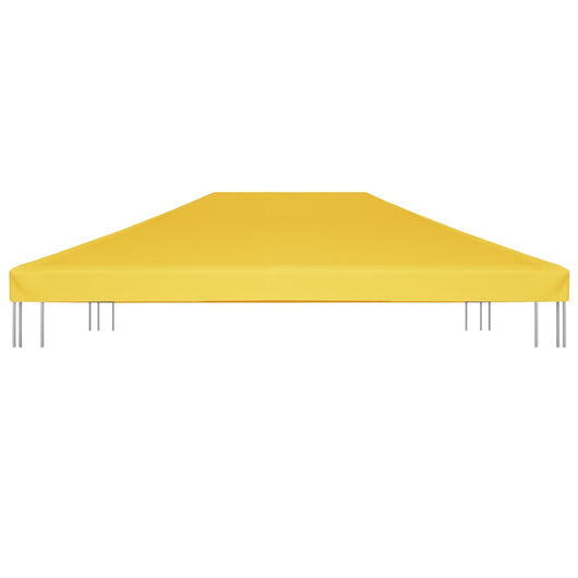 Copertura Superiore per Gazebo 270 g/m² 4x3 m Gialla 312082