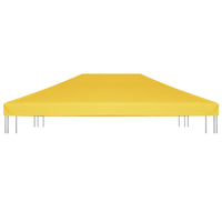 Copertura Superiore per Gazebo 270 g/m² 4x3 m Gialla