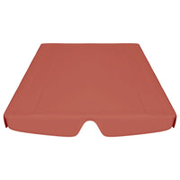 Baldacchino per Dondolo Giardino Terracotta 188/168x145/110cm 312087