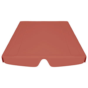 Baldacchino per Dondolo Giardino Terracotta 188/168x145/110cm 312087