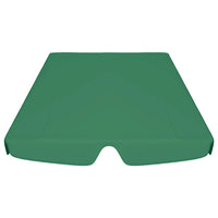 Baldacchino per Dondolo Giardino Verde 188/168x145/110 cm 312088