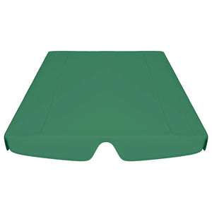 Baldacchino per Dondolo Giardino Verde 188/168x145/110 cm 312088
