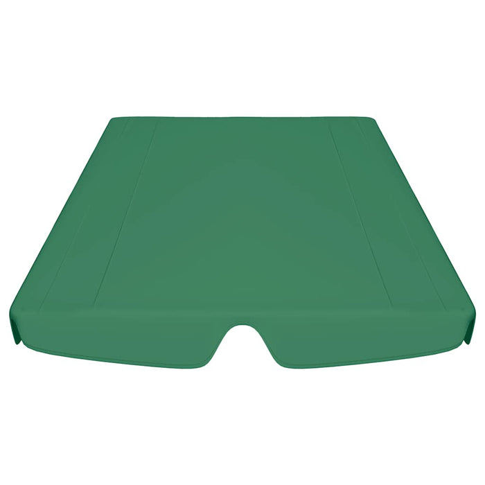 Baldacchino per Dondolo Giardino Verde 188/168x145/110 cm 312088