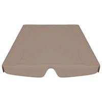 Baldacchino per Dondolo Giardino Talpa 188/168x110/145 cm cod mxl 72777