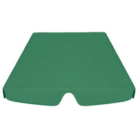 Baldacchino per Dondolo Giardino Verde 150/130x105/70 cm 312101