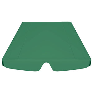 Baldacchino per Dondolo Giardino Verde 150/130x105/70 cm 312101