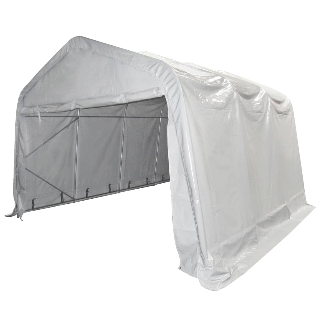 Tenda Capannone in PVC 550 g/m² 4x6 m Bianco 3056654