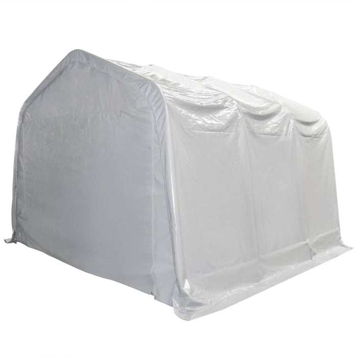 Tenda Capannone in PVC 550 g/m² 4x6 m Bianco 3056654
