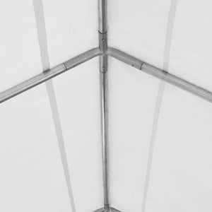 Tenda Capannone in PVC 550 g/m² 4x6 m Bianco 3056654