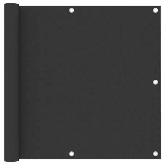 Paravento per balcone protezione privacy paravento 90 x 300 cm tessuto Oxford antracite 02_0009974