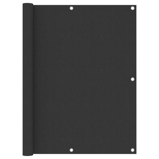 Paravento per balcone 120 x 400 cm tessuto oxford antracite 02_0009963