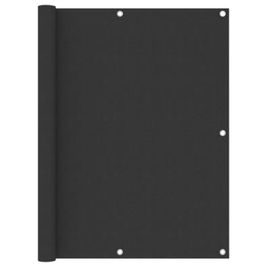 Paravento per balcone protezione privacy paravento 120 x 500 cm tessuto oxford antracite 02_0009964