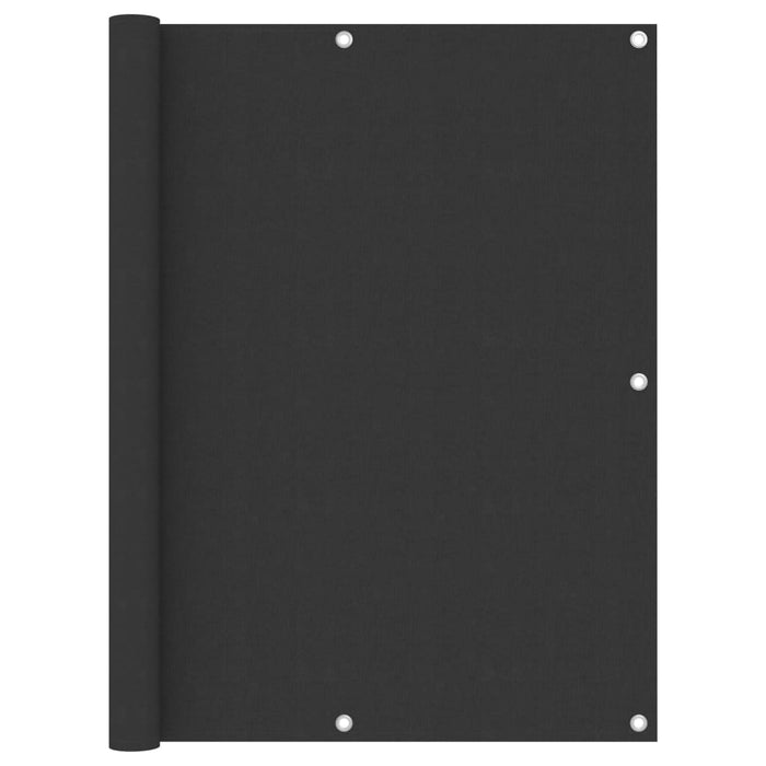 Paravento per balcone protezione privacy paravento 120 x 500 cm tessuto oxford antracite 02_0009964