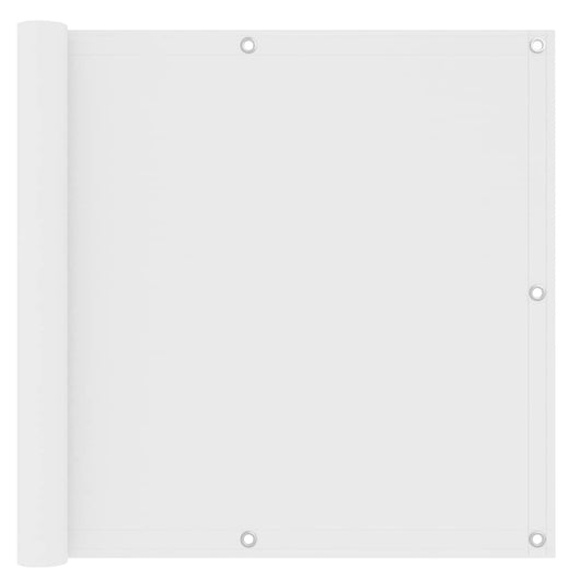 Paravento Balcone Bianco 90x400 cm in Tessuto Oxford cod mxl 13378