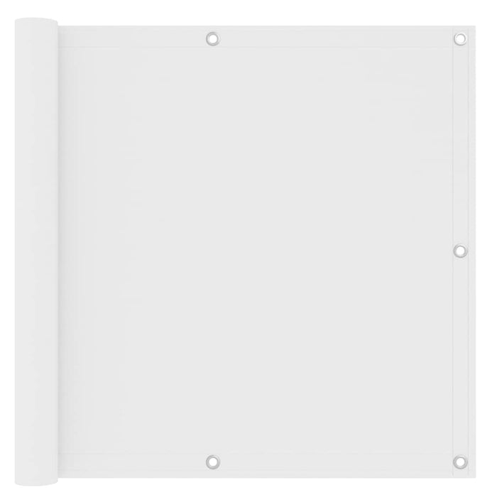 Paravento Balcone Bianco 90x400 cm in Tessuto Oxford cod mxl 13378