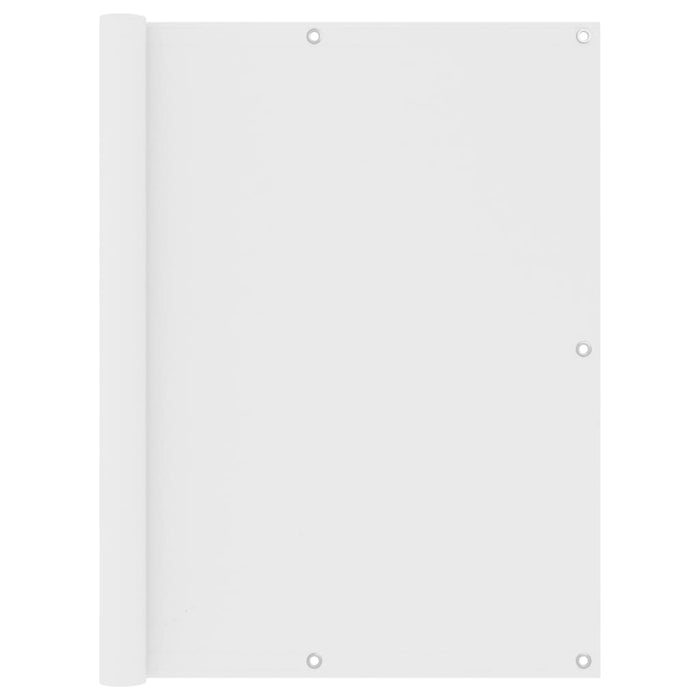 Paravento Balcone Bianco 120x500 cm in Tessuto Oxford cod mxl 17176