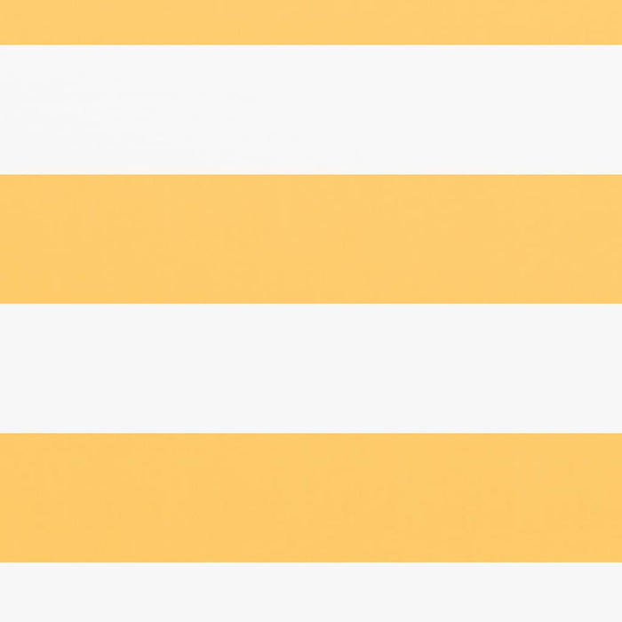 Paravento Balcone Bianco e Giallo 90x500 cm Tessuto Oxford cod mxl 23408