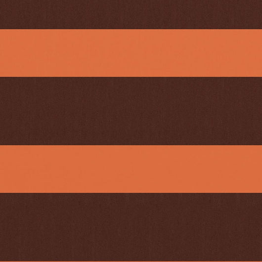 Paravento Balcone Arancione e Marrone 90x600 cm Tessuto Oxford 134931