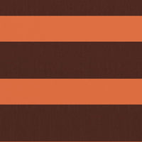 Paravento per balcone protezione privacy paravento 90 x 600 cm tessuto Oxford arancione e marrone 02_0010327