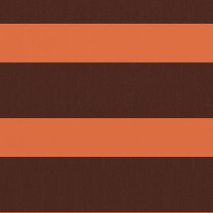 Paravento per balcone protezione privacy paravento 90 x 600 cm tessuto Oxford arancione e marrone 02_0010327