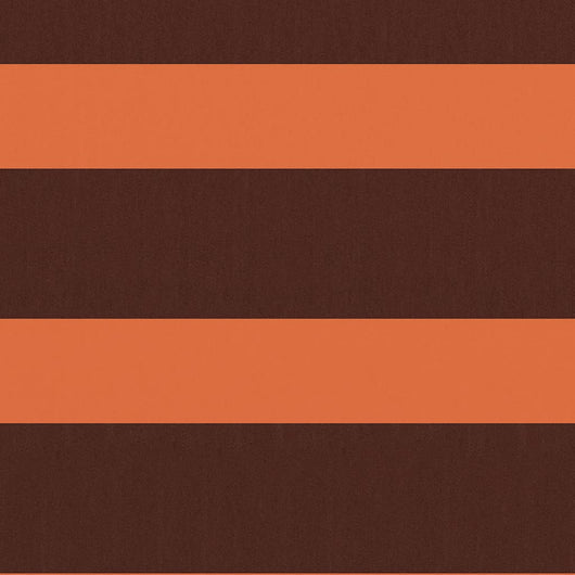 Paravento per balcone protezione privacy paravento 90 x 600 cm tessuto Oxford arancione e marrone 02_0010327