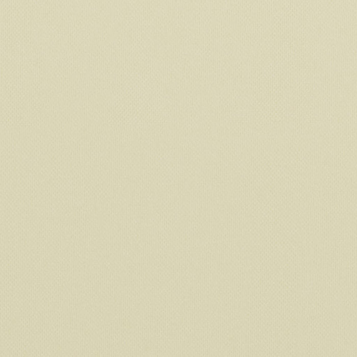 Paravento da Balcone Crema 75x500 cm Tessuto Oxford