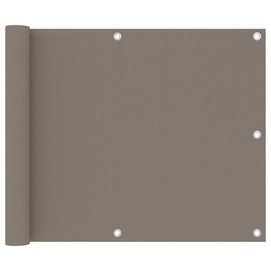 Paravento da Balcone Talpa 75x300 cm Tessuto Oxford