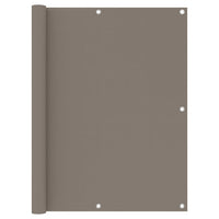 Paravento per balcone protezione privacy para privacy grigio talpa 120 x 500 cm tessuto oxford 02_0010376