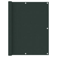 Paravento da Balcone Verde Scuro 120x600 cm Tessuto Oxfordcod mxl 95057