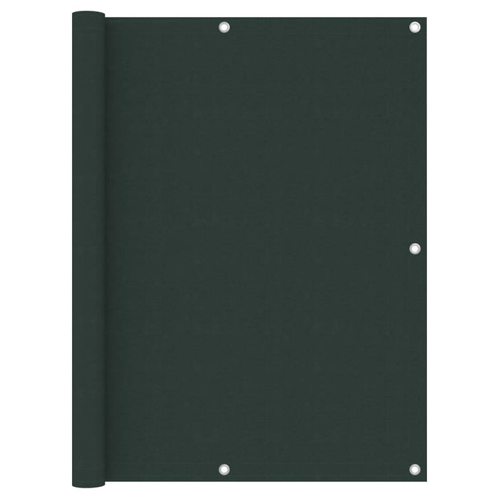 Paravento da Balcone Verde Scuro 120x600 cm Tessuto Oxfordcod mxl 95057