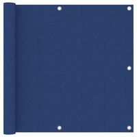 Paravento per balcone protezione privacy paravento 90 x 400 cm tessuto oxford blu 02_0010109