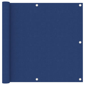 Paravento per balcone protezione privacy paravento 90 x 500 cm tessuto oxford blu 02_0010110