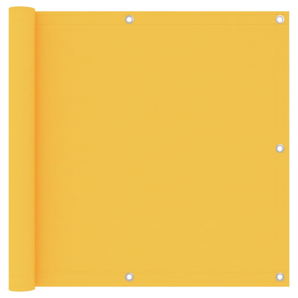 Paravento Balcone Giallo 90x400 cm in Tessuto Oxford