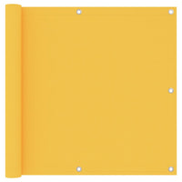 Paravento Balcone Giallo 90x400 cm in Tessuto Oxford