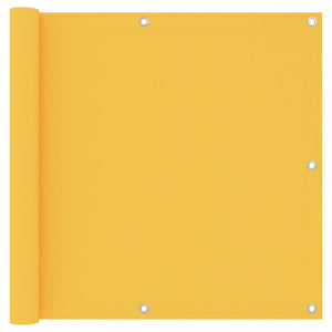 Paravento Balcone Giallo 90x400 cm in Tessuto Oxford