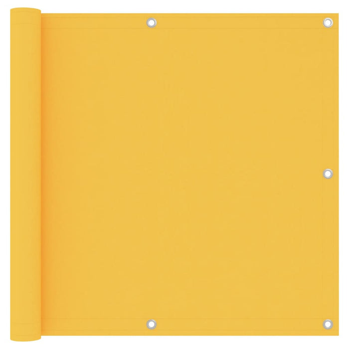 Paravento Balcone Giallo 90x400 cm in Tessuto Oxford