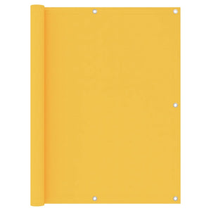 Paravento per balcone protezione privacy paravento 120 x 600 cm tessuto oxford giallo 02_0010190