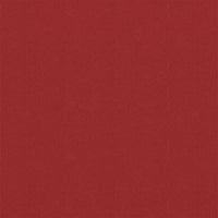 Paravento da Balcone Rosso 75x500 cm in Tessuto Oxford 135034