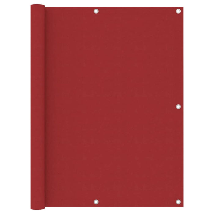 Paravento per balcone protezione privacy paravento 120 x 300 cm tessuto oxford rosso 02_0010343