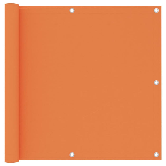 Paravento per balcone protezione privacy paravento 90 x 600 cm tessuto oxford arancione 02_0010310