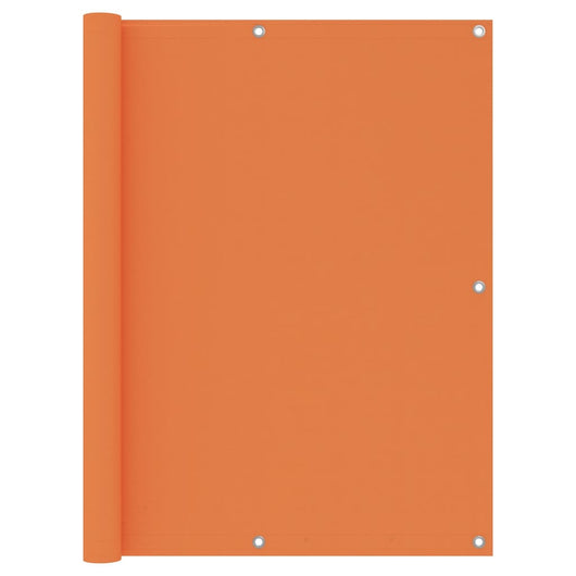 Paravento per balcone protezione privacy paravento 120 x 500 cm tessuto oxford arancione 02_0010290