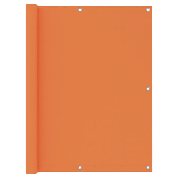 Paravento per balcone protezione privacy paravento 120 x 600 cm tessuto oxford arancione 02_0010292