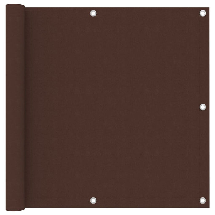 Paravento da Balcone Marrone 90x600 cm in Tessuto Oxford cod mxl 6498