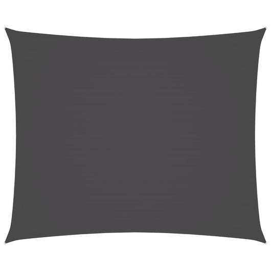 Parasole a Vela Oxford Rettangolare 2x3 m Antracite