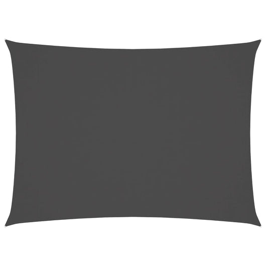 Parasole a Vela Oxford Rettangolare 2x3,5 m Antracite