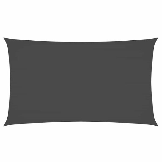 Parasole a Vela Oxford Rettangolare 2x4,5 m Antracite